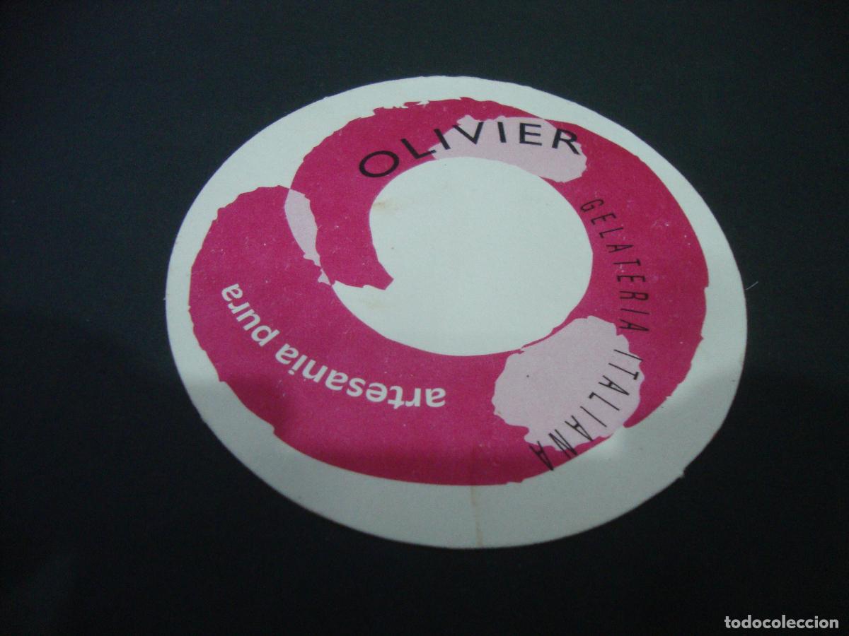 Otros art&iacute;culos de coleccionismo en papel: POSAVASOS GELATERIA ITALIANA OLIVIER