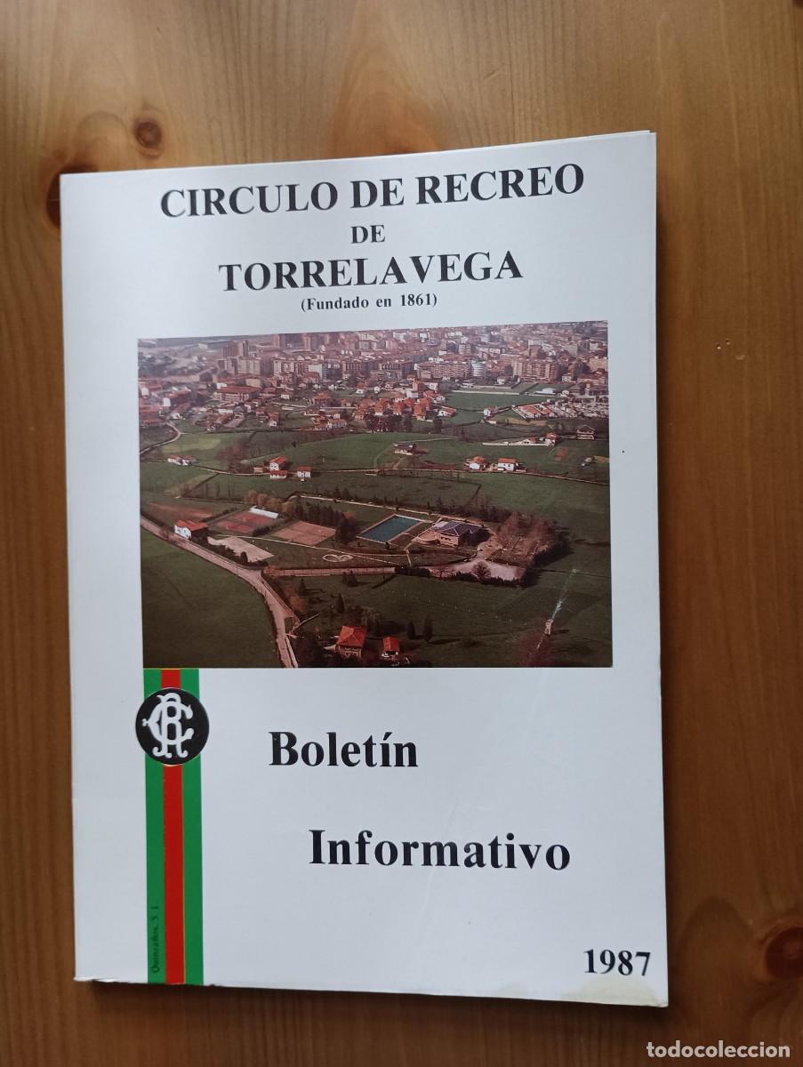 Otros art&iacute;culos de coleccionismo en papel: CIRCULO DE RECREO DE TORRELAVEGA - BOLETIN INFORMATIVO 1987