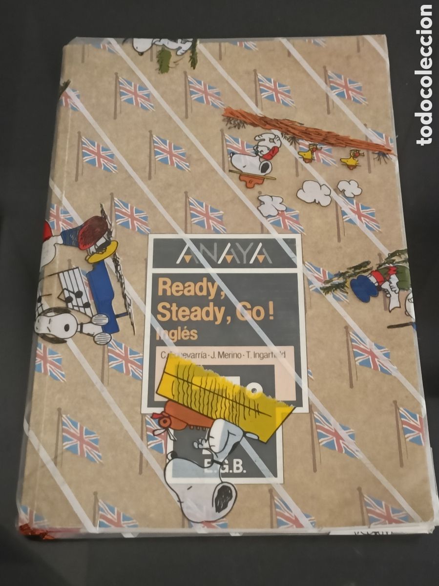 Otros art&iacute;culos de coleccionismo en papel: 1988 Libro texto Anaya titulado &rdquo;Ready, Steady, Go!&rdquo;