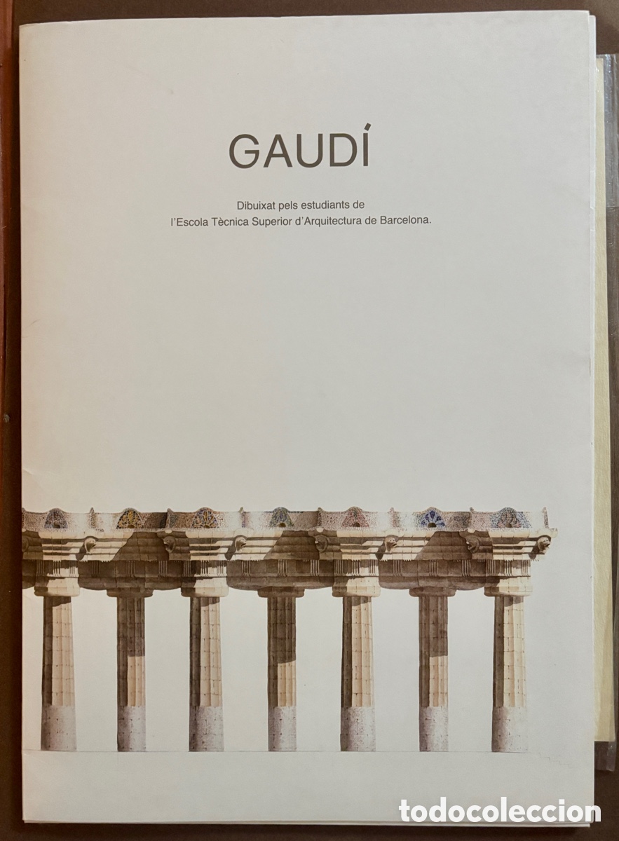 Otros art&iacute;culos de coleccionismo en papel: GAUD&Iacute;. Dibuixat pels estudiants de l'Escola T&eacute;cnica Superior d'Arquitectura de Barcelona,1985