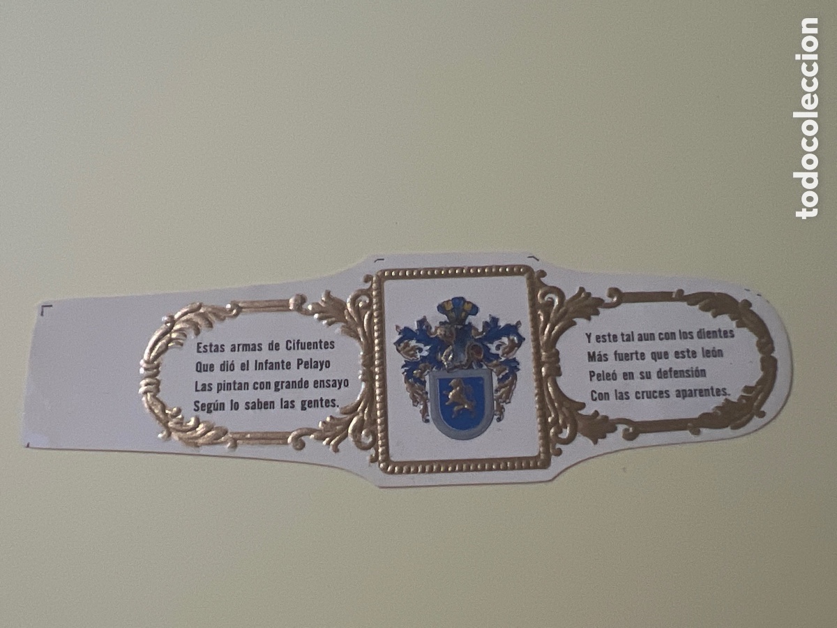 Otros art&iacute;culos de coleccionismo en papel: HV16. VITOLA - CIGAR BAND - BAGUE DE CIGARE -