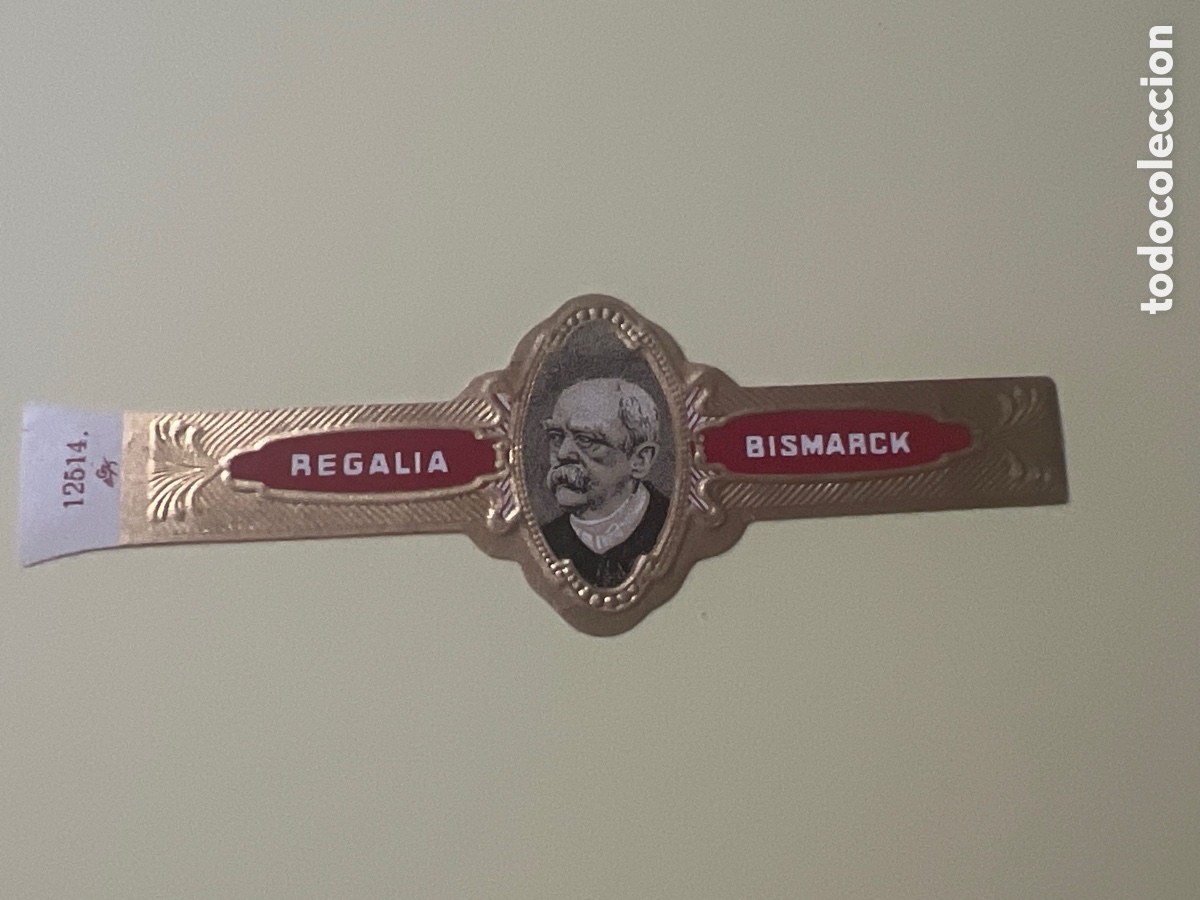 Otros art&iacute;culos de coleccionismo en papel: HV16.3. VITOLA - CIGAR BAND - BAGUE DE CIGARE - REGAL&Iacute;A BISMARCK