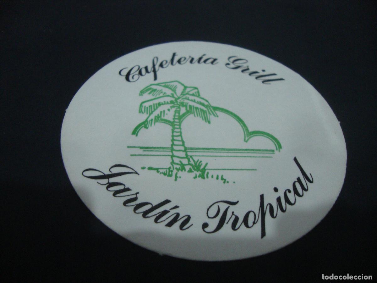 Otros art&iacute;culos de coleccionismo en papel: POSAVASOS CAFETERIA GRILL JARDIN TROPICAL