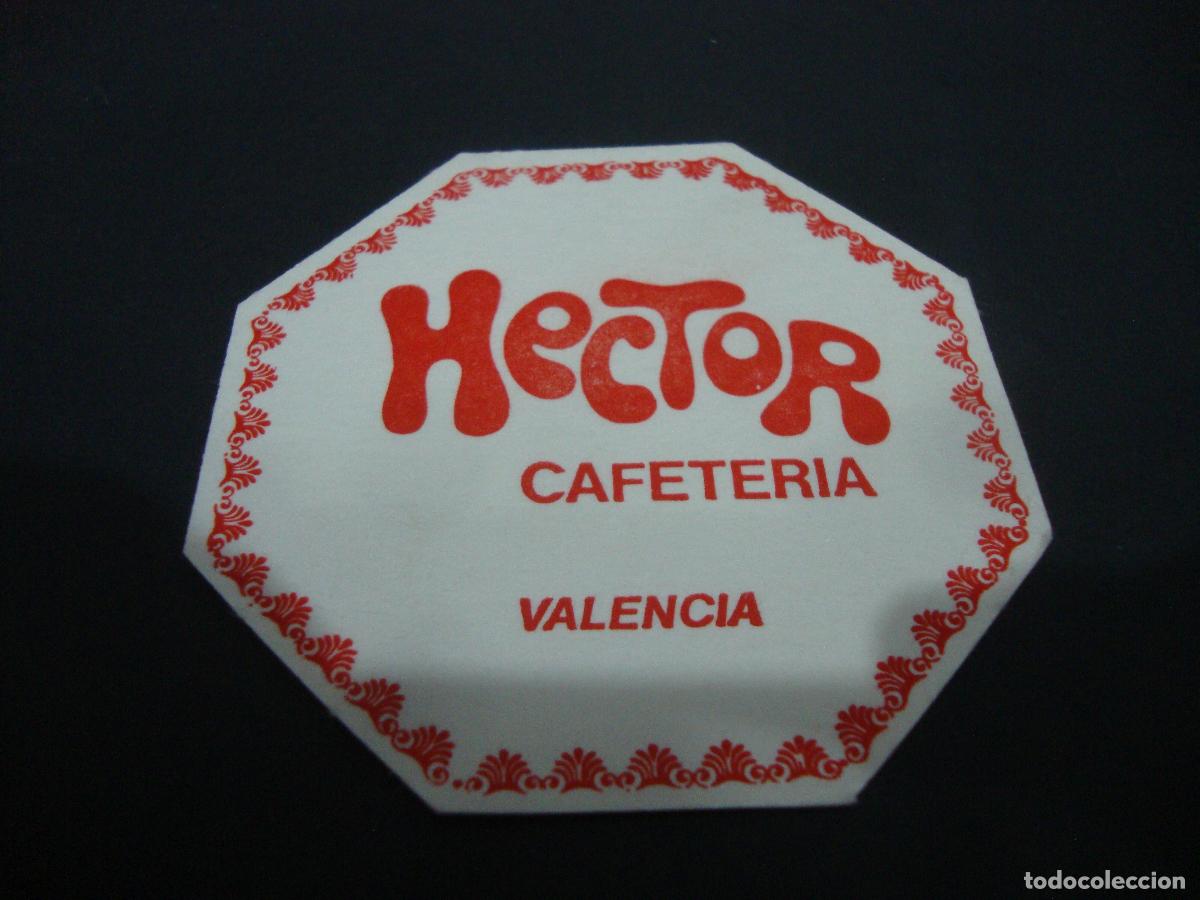 Otros art&iacute;culos de coleccionismo en papel: POSAVASOS CAFETERIA HECTOR VALENCIA