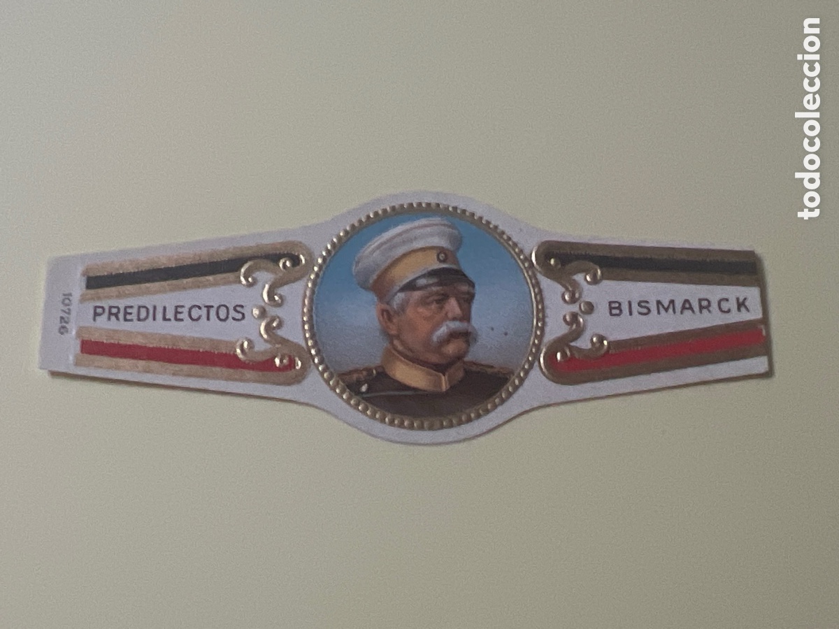Collectionnisme Papier divers: HV16.24. VITOLA - CIGAR BAND - BAGUE DE CIGARE - PREDILECTOS BISMARCK