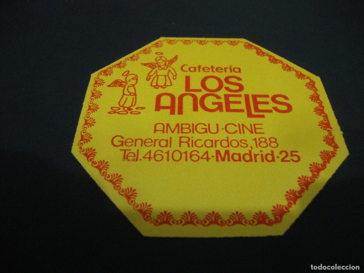 Otros art&iacute;culos de coleccionismo en papel: POSAVASOS CAFETERIA LOS ANGELES MADRID