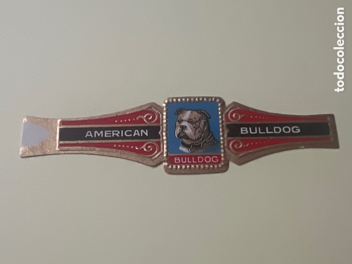 Collectionnisme Papier divers: HV16.27. VITOLA - CIGAR BAND - BAGUE DE CIGARE - AMERICAN BULLDOG