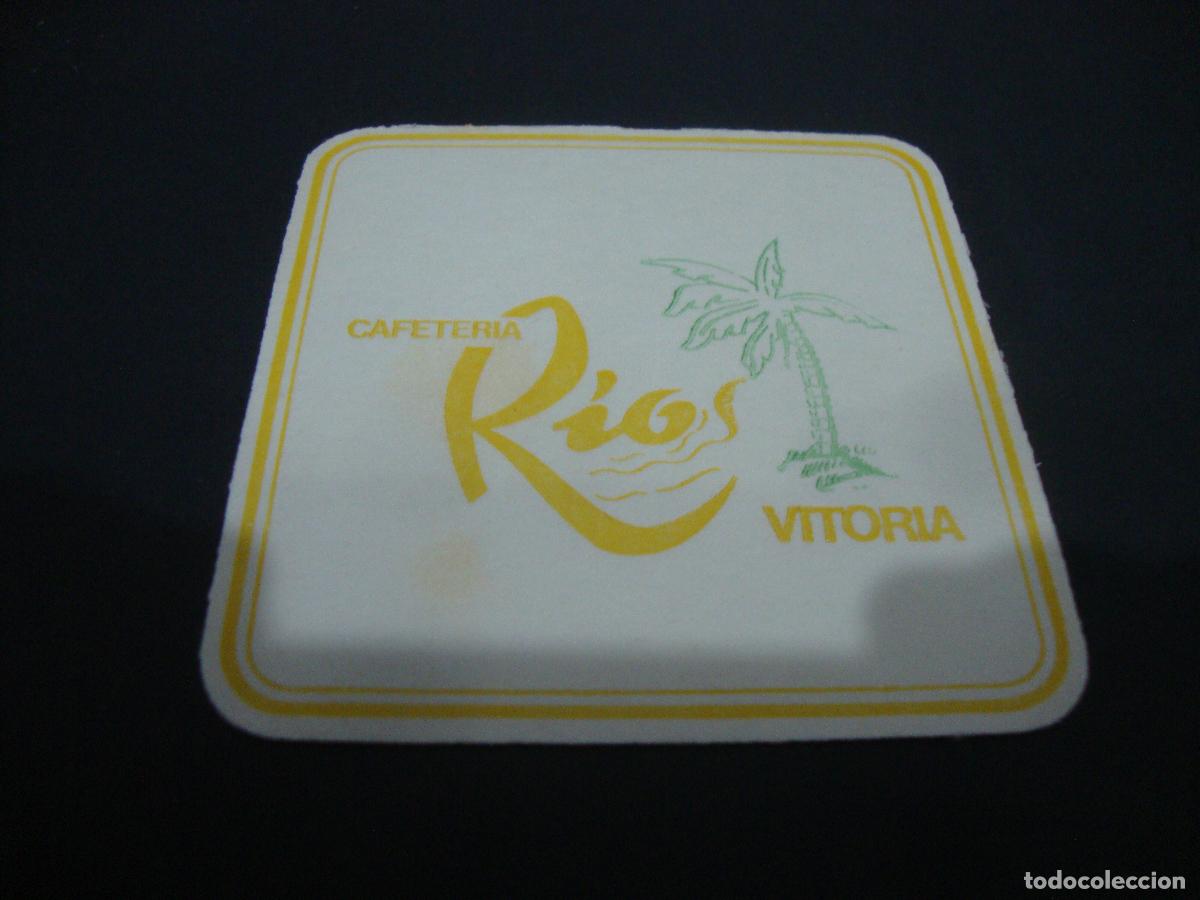Otros art&iacute;culos de coleccionismo en papel: POSAVASOS CAFETERIA RIOS VITORIA