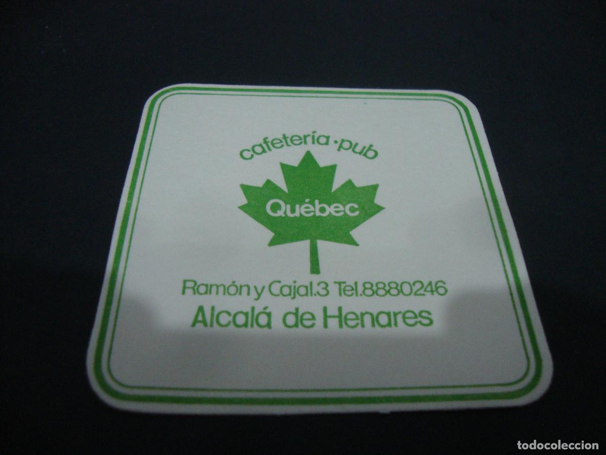 Otros art&iacute;culos de coleccionismo en papel: POSAVASOS CAFETERIA PUB QUEBEC ALCALA DE HENARES