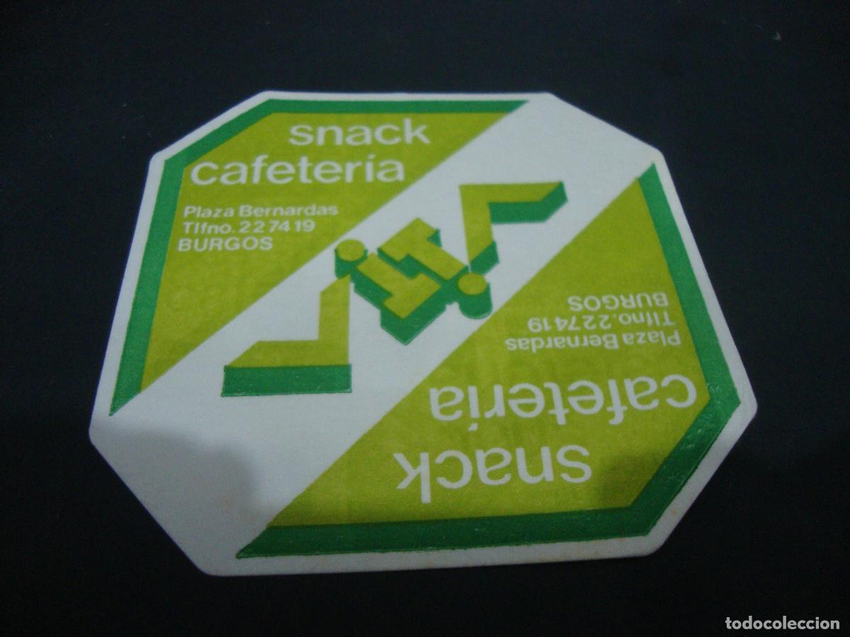 Otros art&iacute;culos de coleccionismo en papel: POSAVASOS CAFETERIA SNACK VI BURGOS