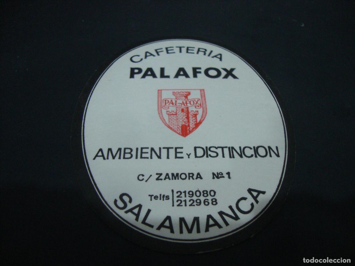 Otros art&iacute;culos de coleccionismo en papel: POSAVASOS CAFETERIA PALAFOX SALAMANCA