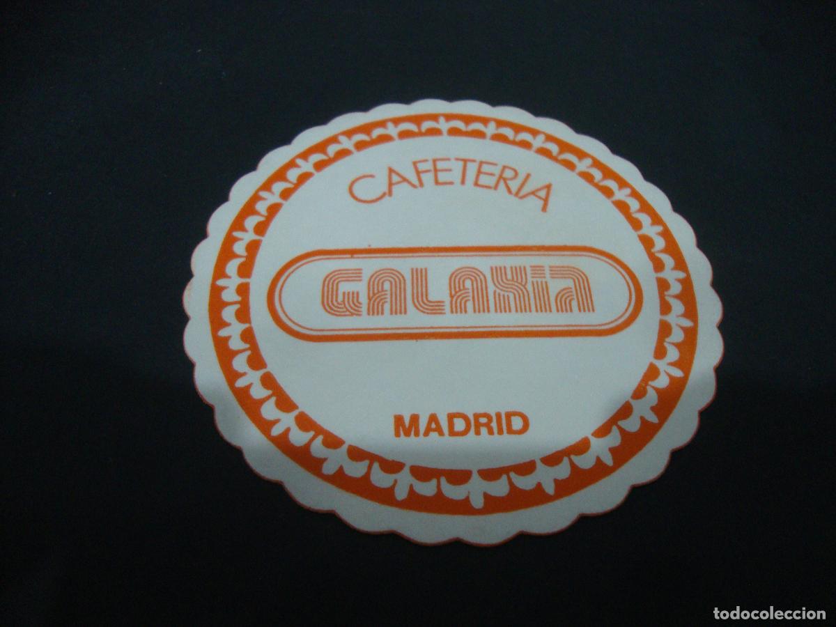 Otros art&iacute;culos de coleccionismo en papel: POSAVASOS CAFETERIA GALAXIA MADRID