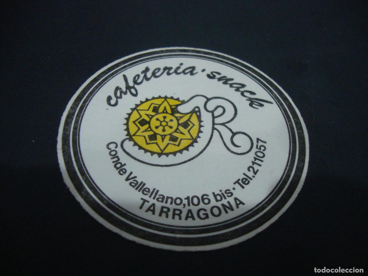 Otros art&iacute;culos de coleccionismo en papel: POSAVASOS CAFETERIA OR TARRAGONA