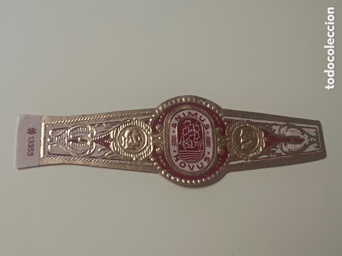 Otros art&iacute;culos de coleccionismo en papel: HV80. VITOLA - CIGAR BAND - BAGUE DE CIGARE - NOVUS