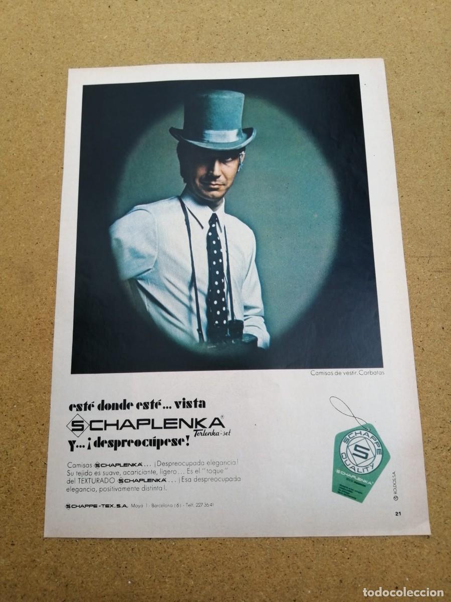 Collectionnisme Papier divers: ANUNCIO. CHAPLENKA..