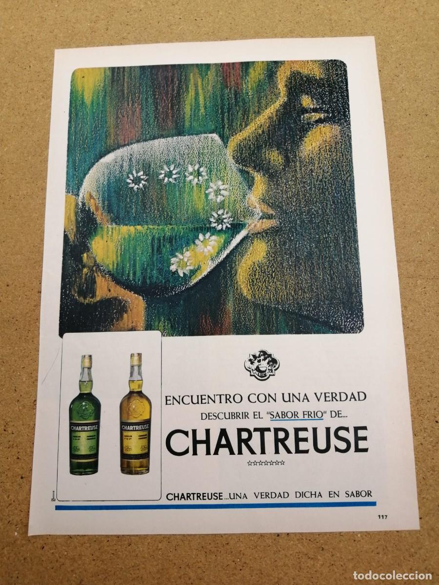 Otros art&iacute;culos de coleccionismo en papel: ANUNCIO. LICOR CHARTREUSE