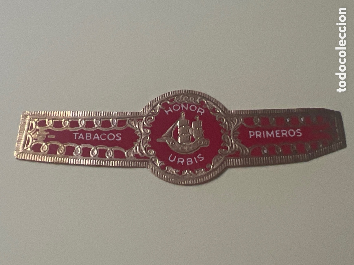 Otros art&iacute;culos de coleccionismo en papel: HV82. VITOLA - CIGAR BAND - BAGUE DE CIGARE - HONOR URBIS
