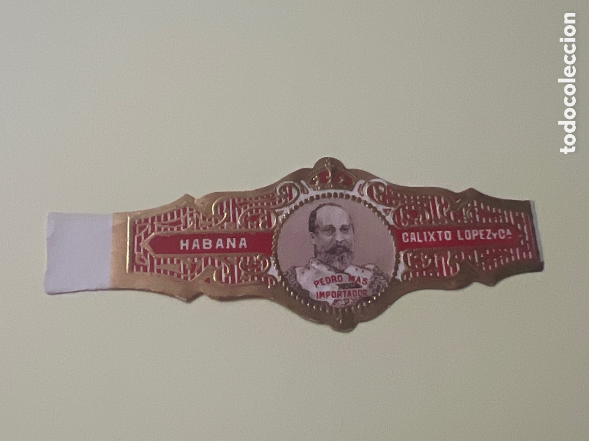 Otros art&iacute;culos de coleccionismo en papel: HV84. VITOLA - CIGAR BAND - BAGUE DE CIGARE - CALIXTO L&Oacute;PEZ