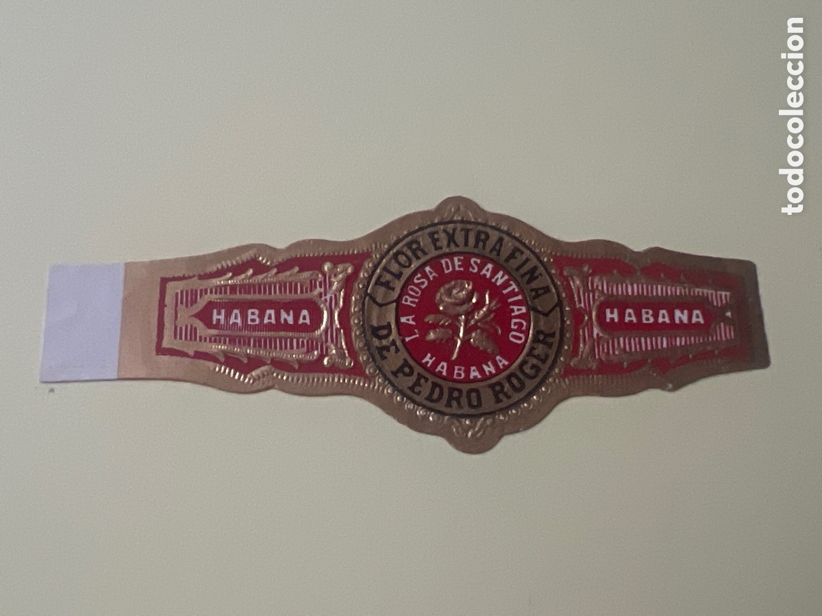 Otros art&iacute;culos de coleccionismo en papel: HV88. VITOLA - CIGAR BAND - BAGUE DE CIGARE -DE PEDRO ROGER