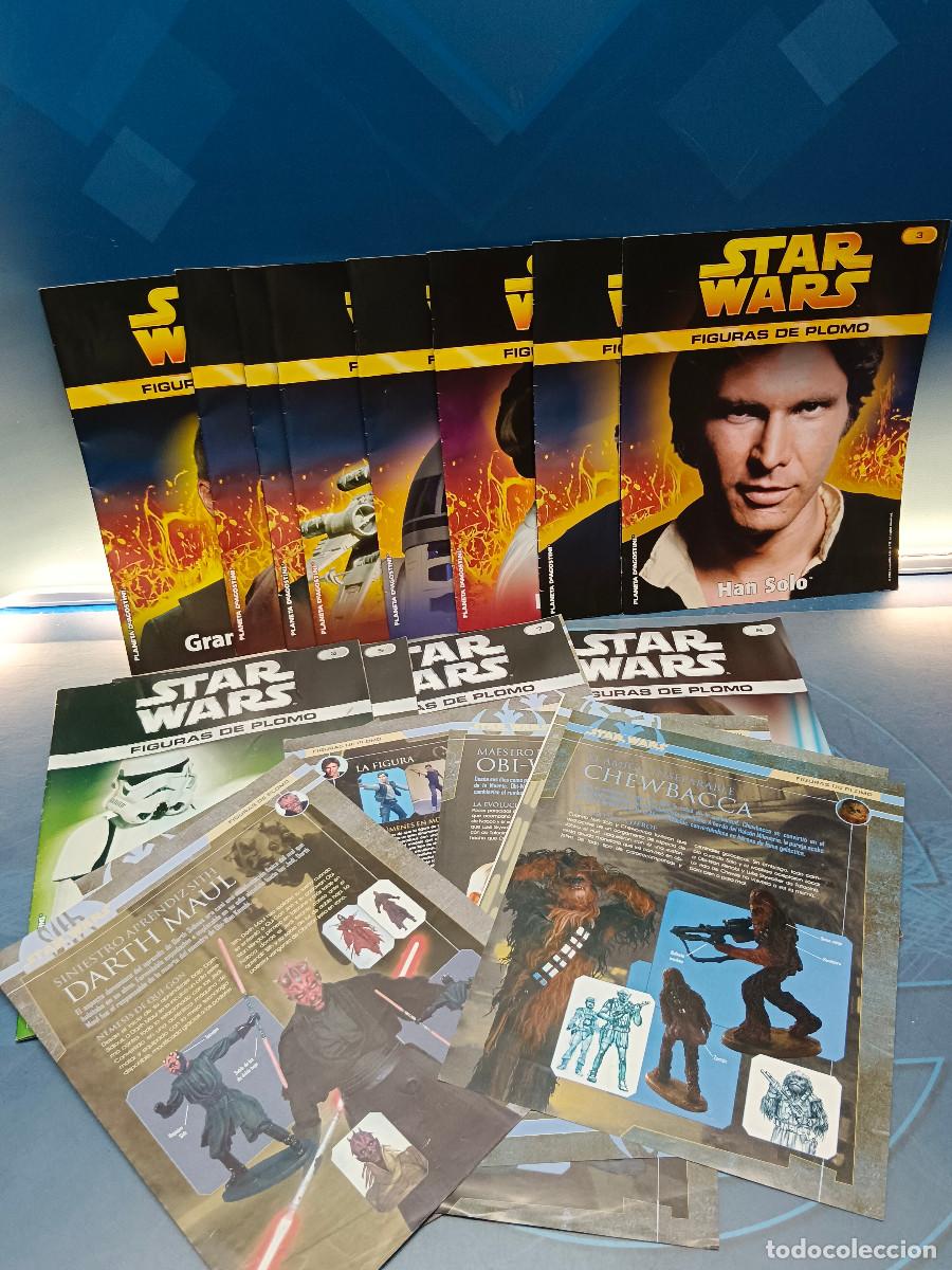 Otros art&iacute;culos de coleccionismo en papel: cat&aacute;logos de fichas FIGURAS DE PLOMO STAR WARS