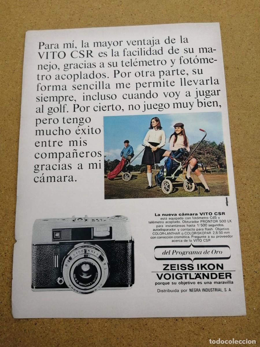 Otros art&iacute;culos de coleccionismo en papel: ANUNCIO. CAMARA FOTOGRAFICA VOIGHTLANDER