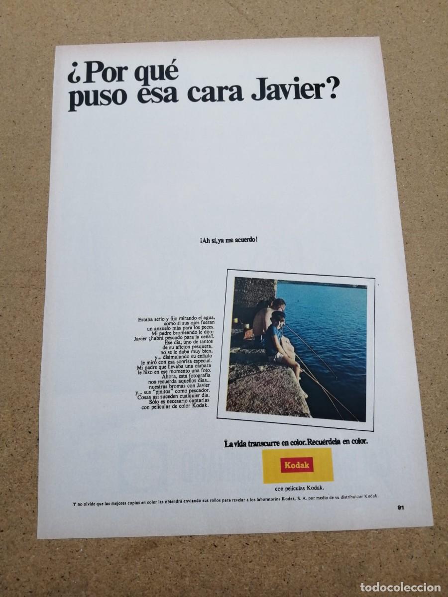 Otros art&iacute;culos de coleccionismo en papel: ANUNCIO. KODAK, PORQUE PUSO ESA CARA JAVIER?