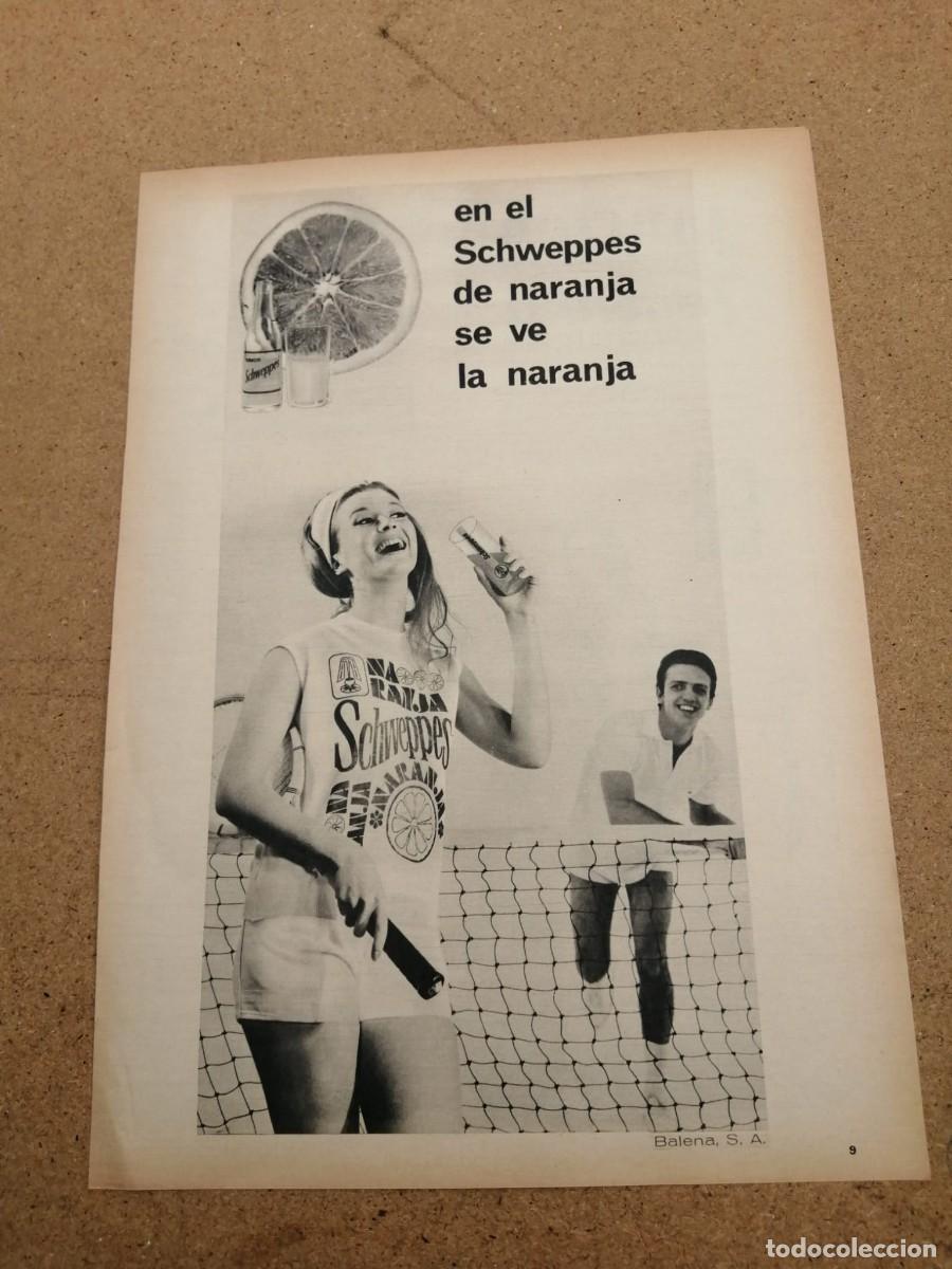 Otros art&iacute;culos de coleccionismo en papel: ANUNCIO. SCHWEPPES DE NARANJA