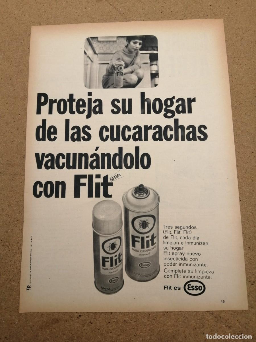 Otros art&iacute;culos de coleccionismo en papel: ANUNCIO. INSECTICIDA FLIT