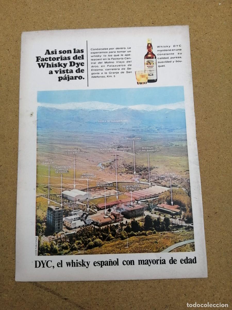 Otros art&iacute;culos de coleccionismo en papel: ANUNCIO. WHISKY DYC.
