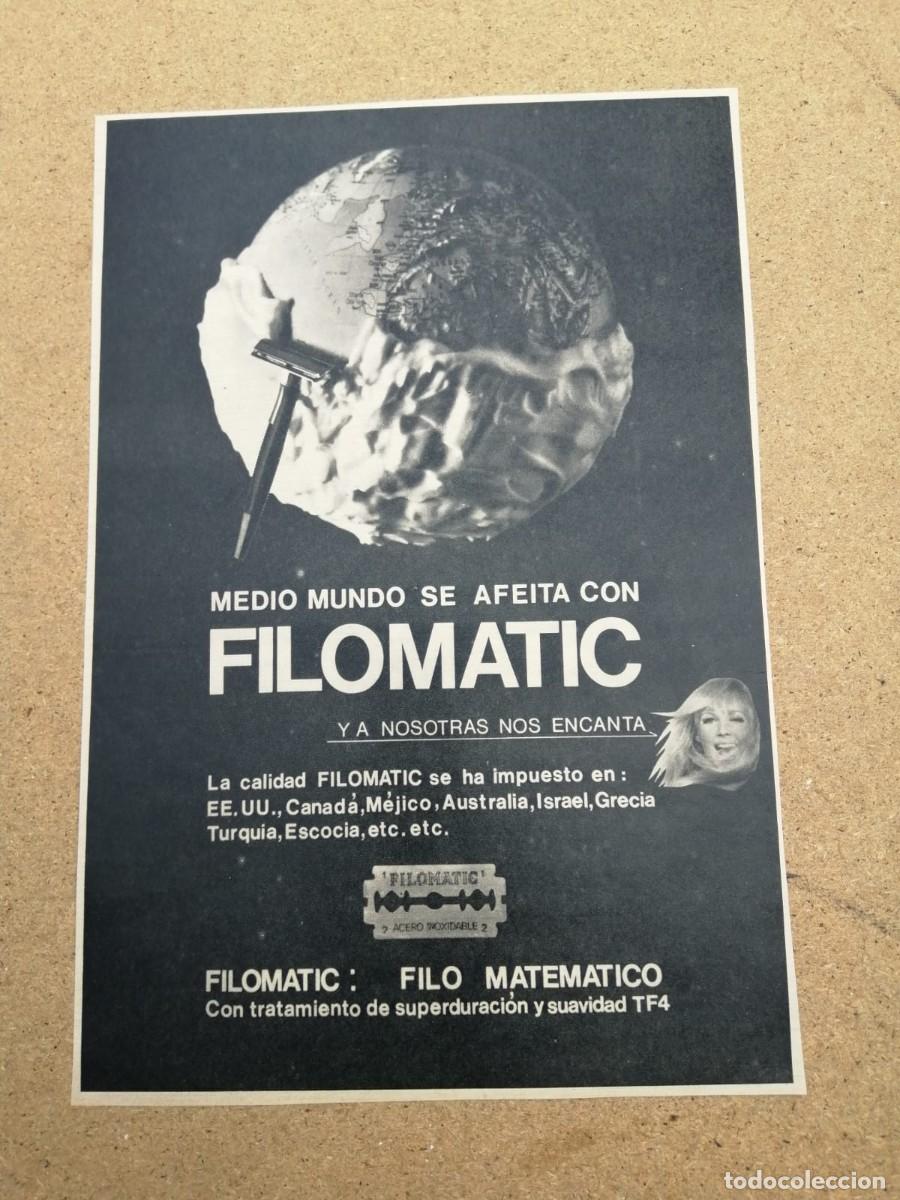 Outros artigos de papel: ANUNCIO. FILOMATIC..