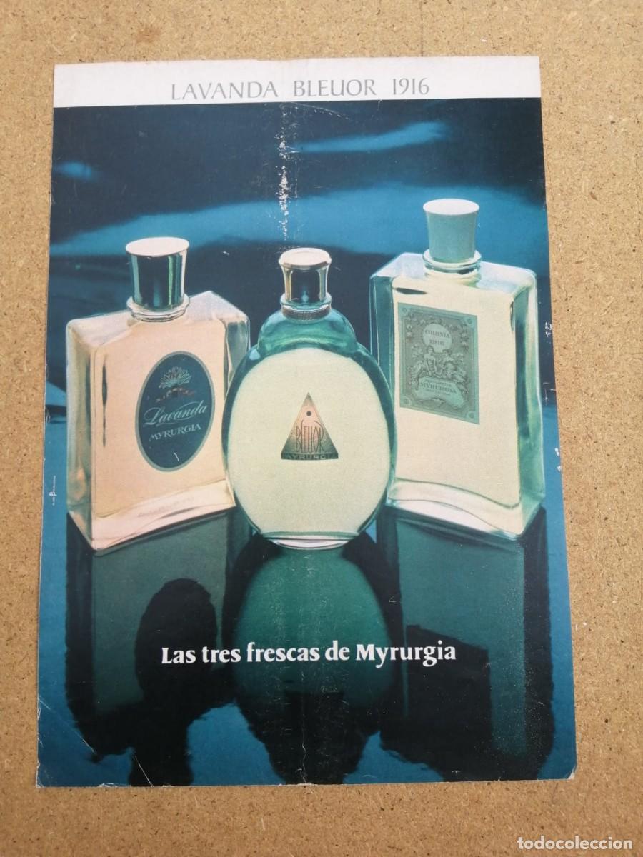 Collectionnisme Papier divers: ANUNCIO. LAS TRES FRESCAS DE MYRURGIA