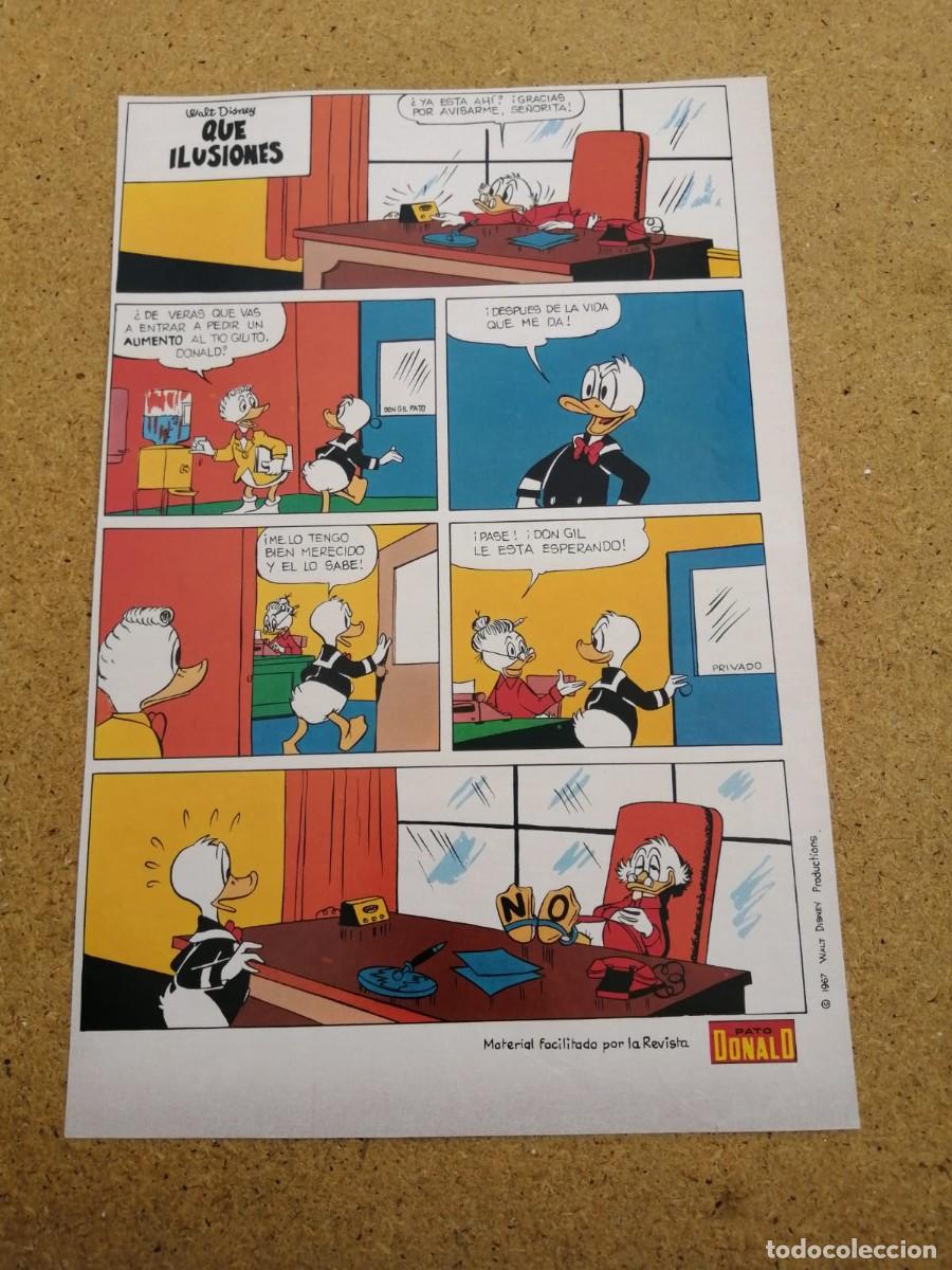 Collectionnisme Papier divers: HOJA COMIC. PATO DONALD