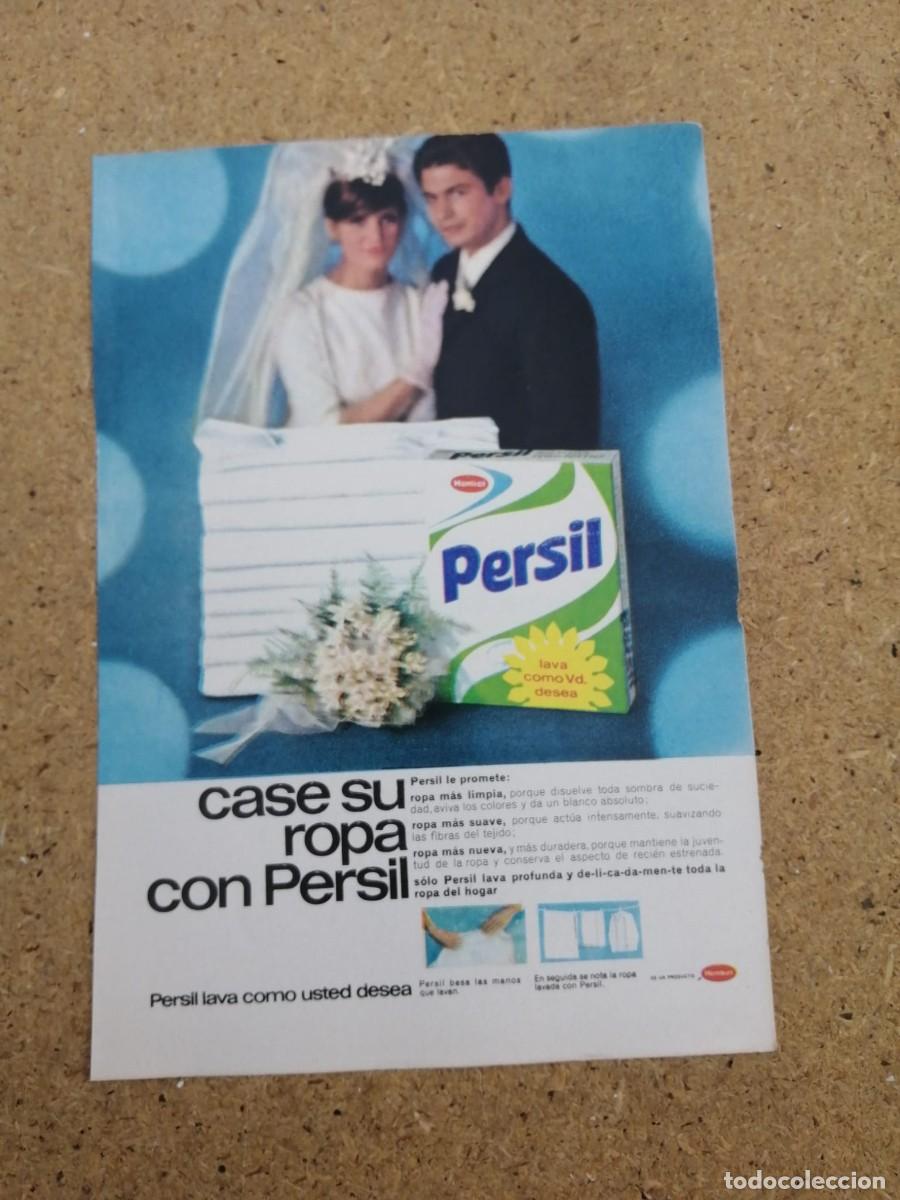 Otros art&iacute;culos de coleccionismo en papel: ANUNCIO. DETERGENTE PERSIL