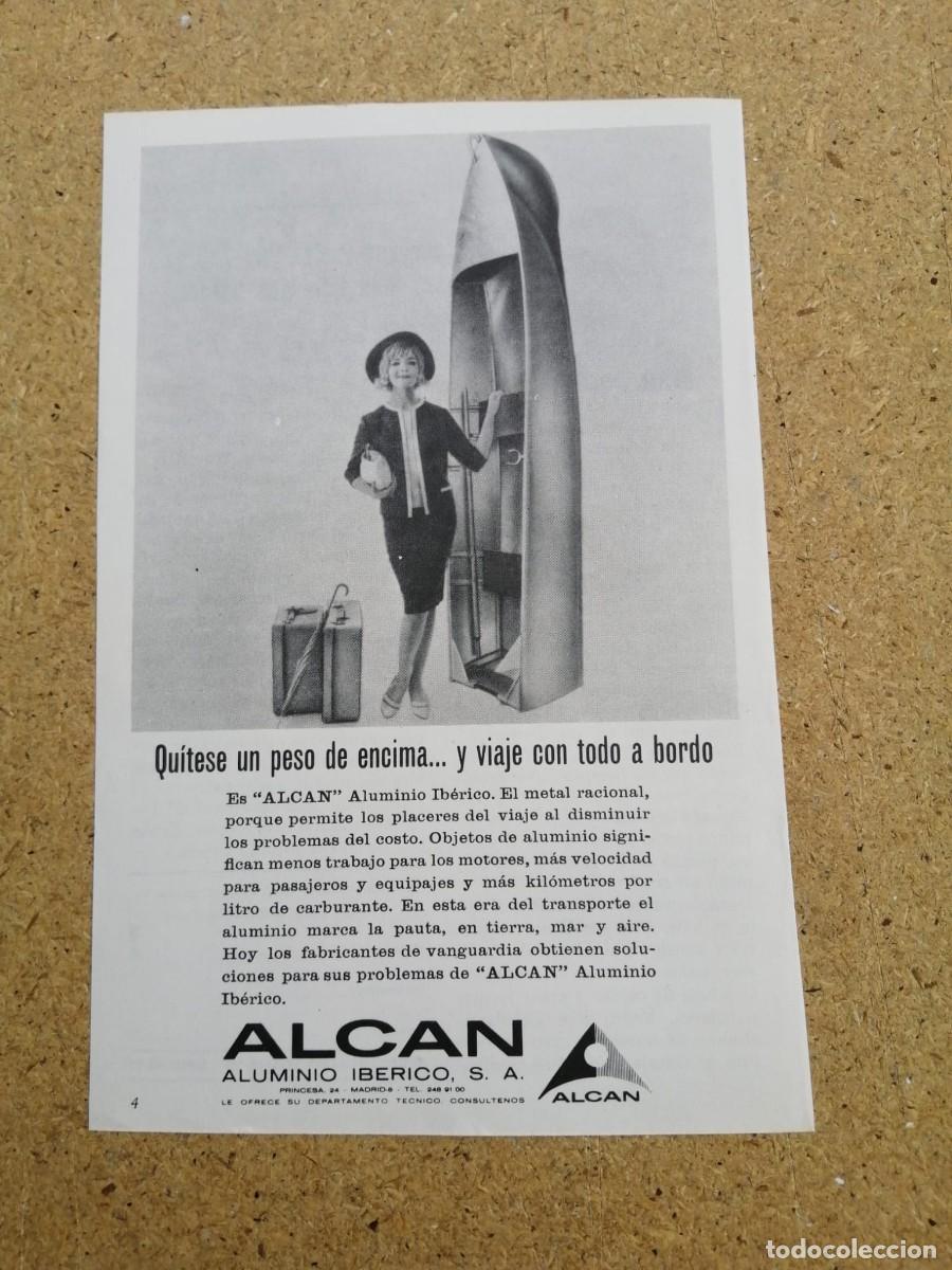 Otros art&iacute;culos de coleccionismo en papel: ANUNCIO. ALCAN, ALUMINIO IBERICO