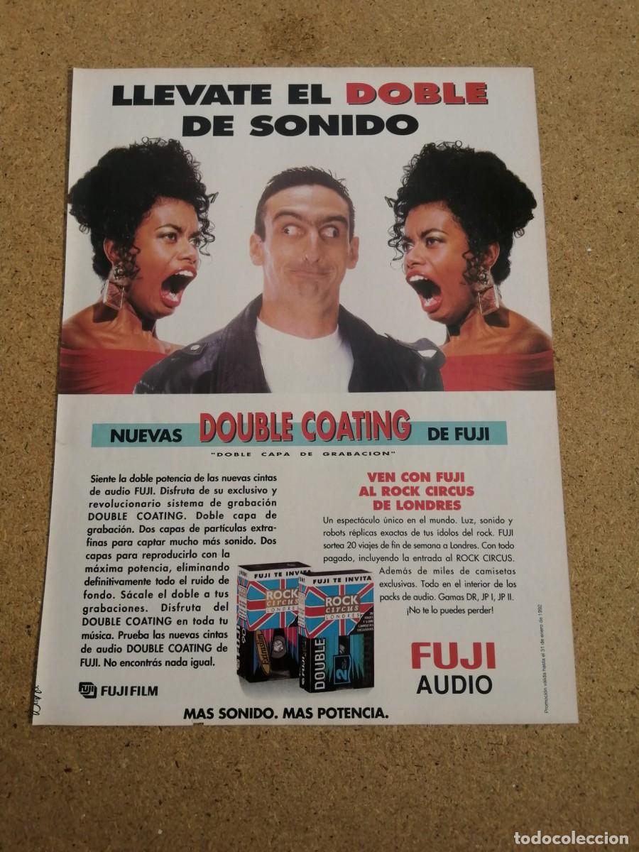 Otros art&iacute;culos de coleccionismo en papel: ANUNCIO. FUJI CINTAS DE AUDIO
