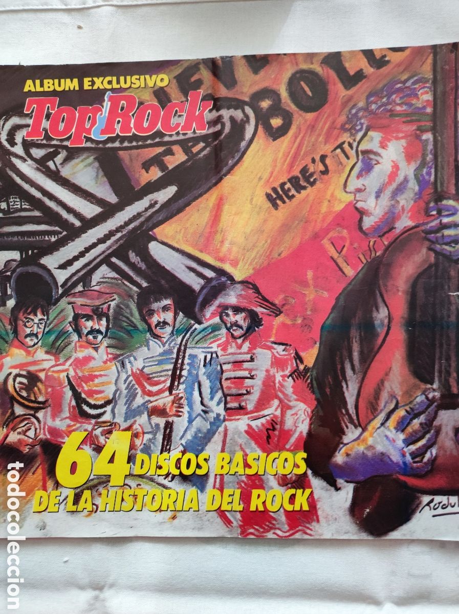 Otros art&iacute;culos de coleccionismo en papel: TOP ROCK - ALBUM EXCLUSIVO