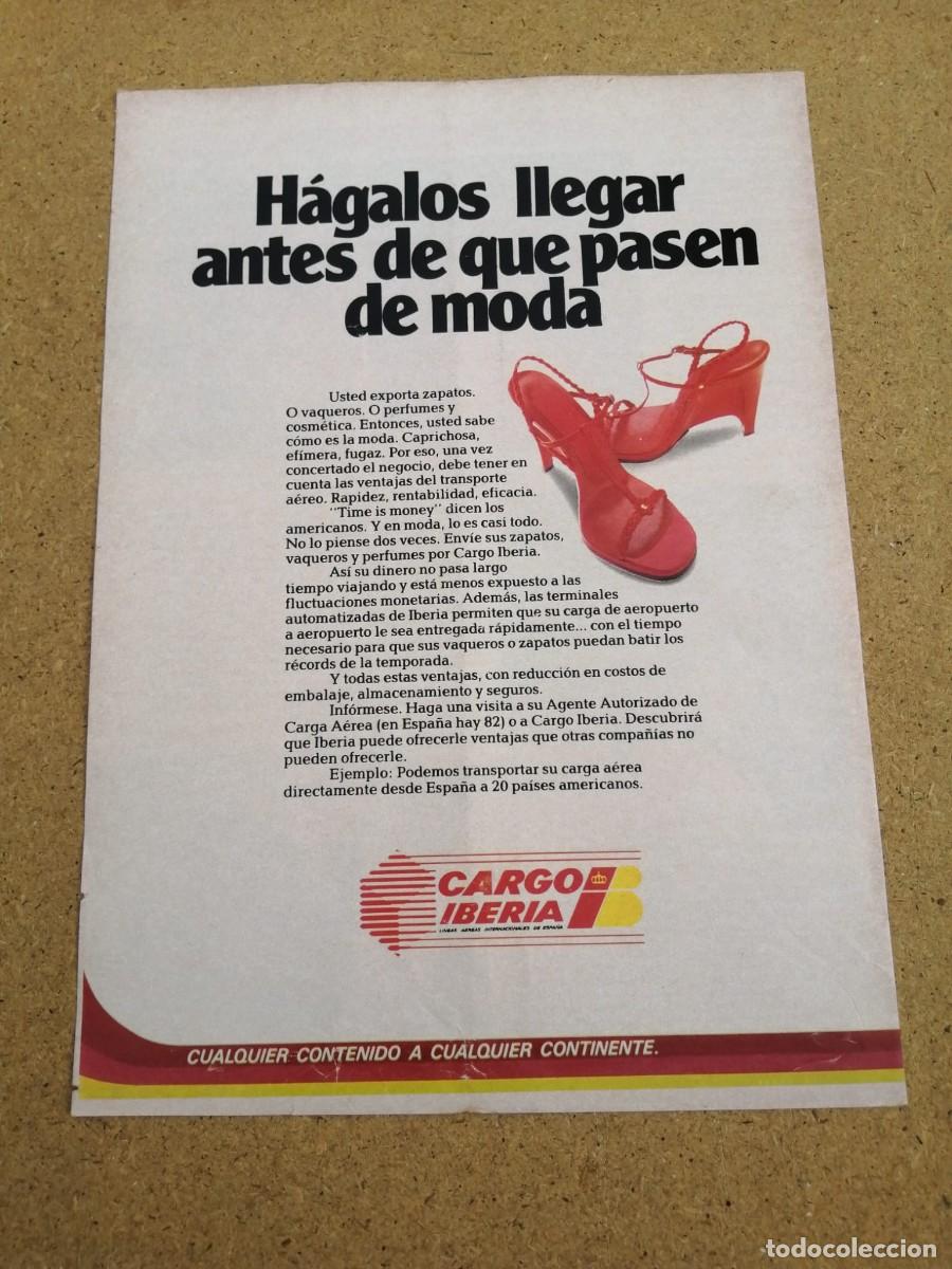Otros art&iacute;culos de coleccionismo en papel: ANUNCIO. IBERIA, LINEAS AEREAS INTERNACIONALES DE ESPA&Ntilde;A