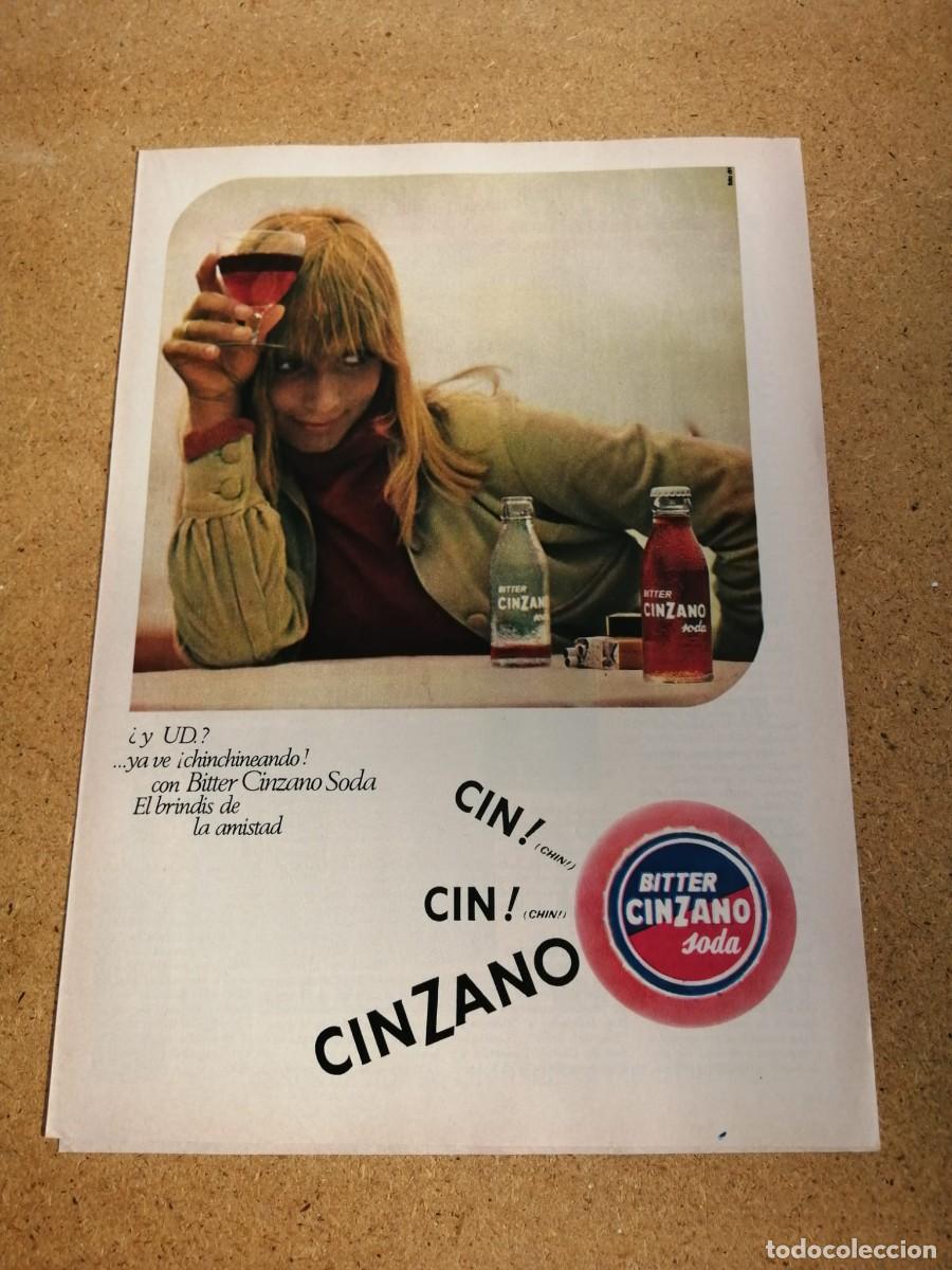Otros art&iacute;culos de coleccionismo en papel: ANUNCIO. BITTER CINZANO