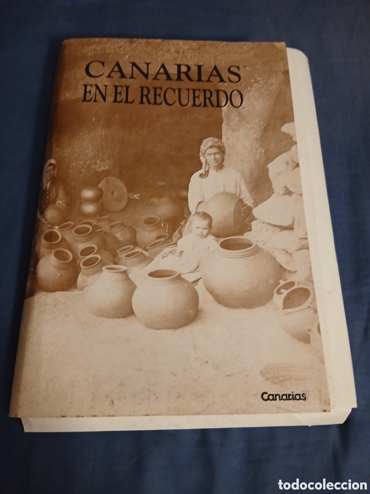 Otros art&iacute;culos de coleccionismo en papel: 79 L&aacute;minas (1 Carpeta) Canarias en el Recuerdo -Canarias 7- 1.992 (35x25cm)