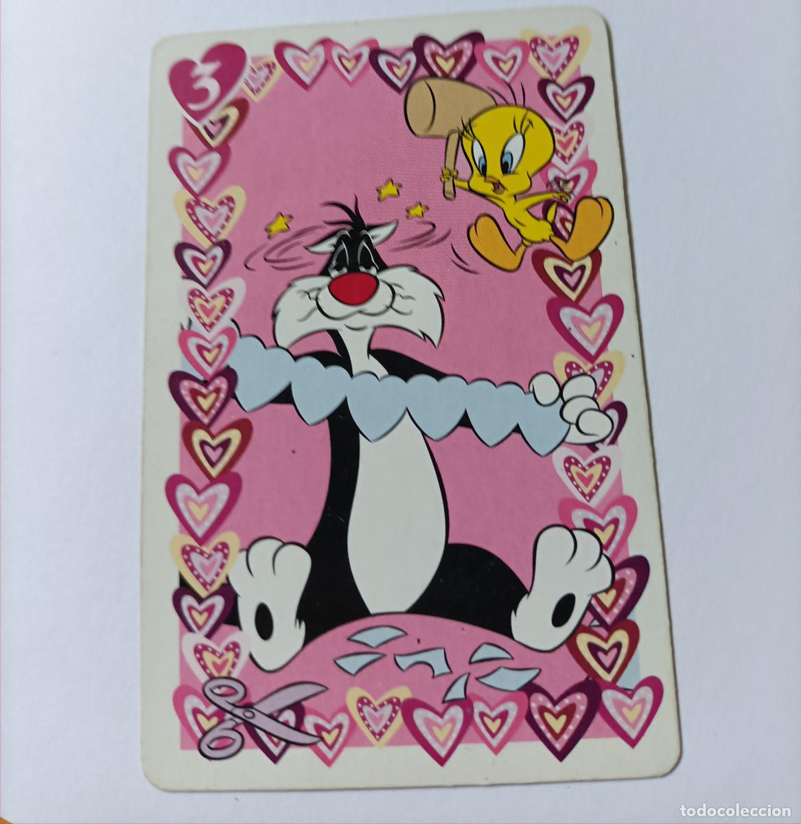 Otros art&iacute;culos de coleccionismo en papel: carta looney tunes warner toons tunes card corazon silvestre sylvester piolin tweety love
