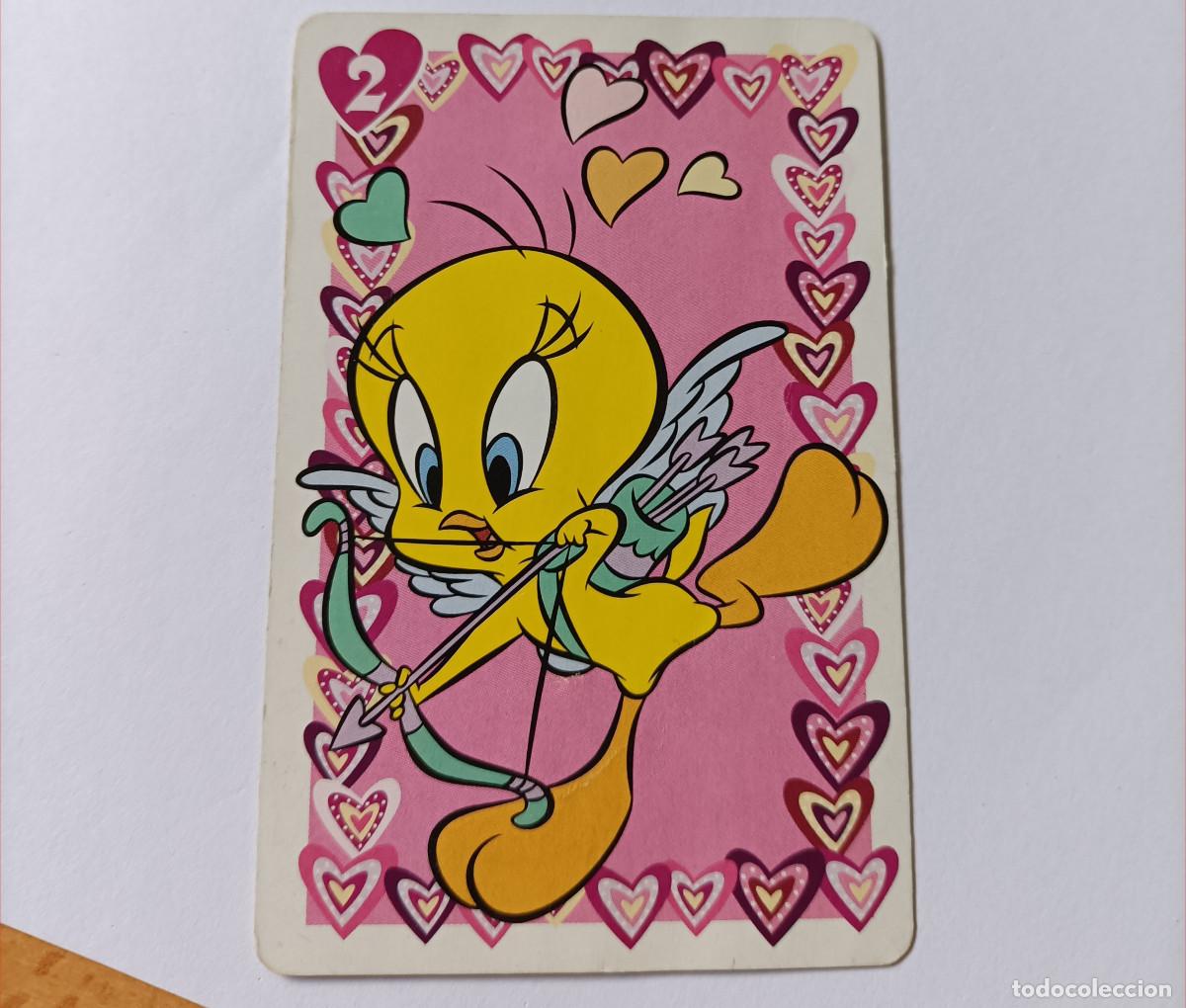Otros art&iacute;culos de coleccionismo en papel: carta looney tunes warner toons tunes card piolin tweety cupido love amor angelito enamorado