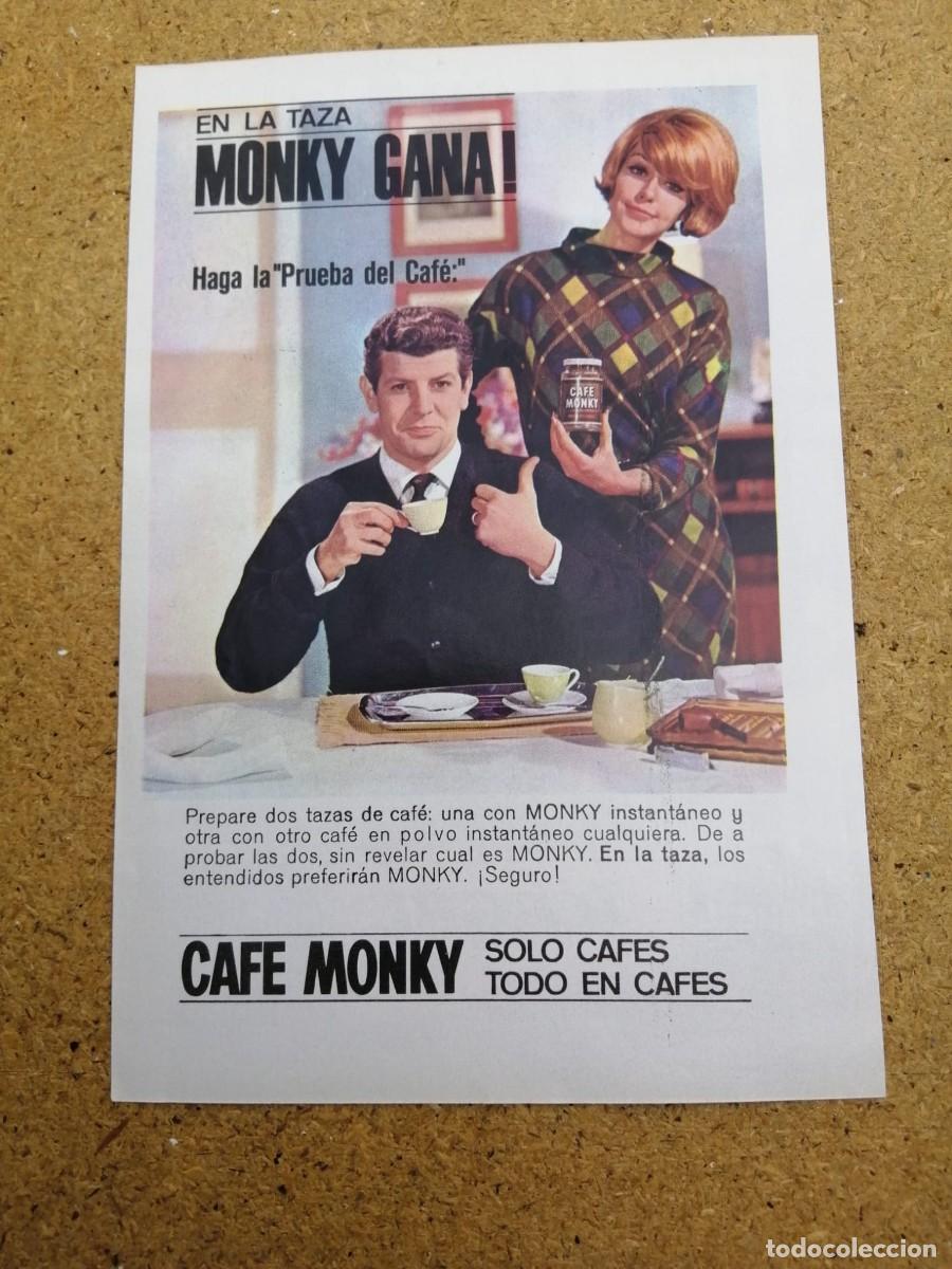 Otros art&iacute;culos de coleccionismo en papel: ANUNCIO. CAFE MONKY.
