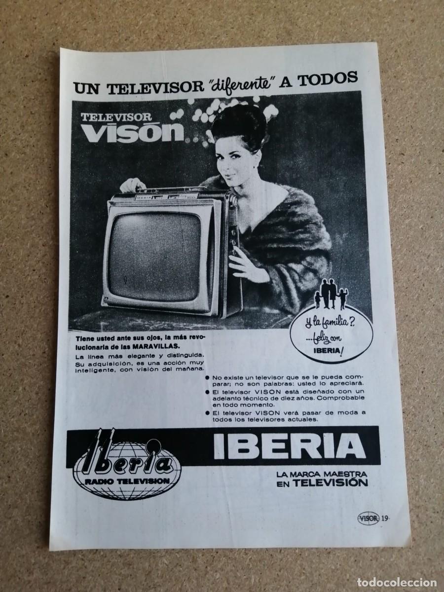 Otros art&iacute;culos de coleccionismo en papel: ANUNCIO. TELEVISION IBERIA