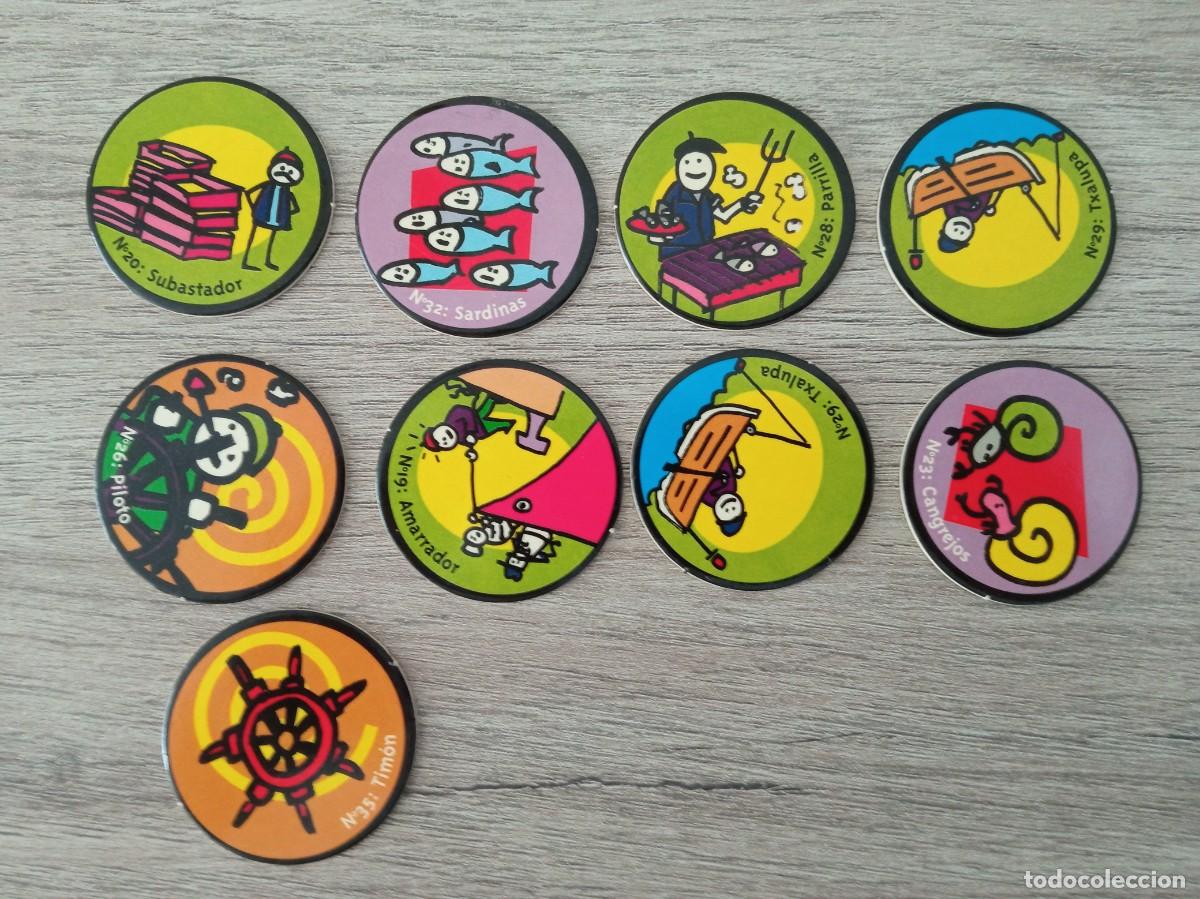 Otros art&iacute;culos de coleccionismo en papel: 9 PUERTAZOS, LOS TAZOS DEL PUERTO DE BILBAO