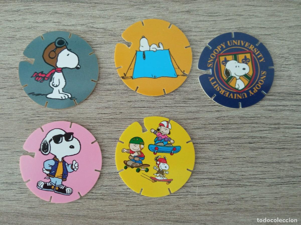 Otros art&iacute;culos de coleccionismo en papel: TAZOS SNOOPY, GREFUSA