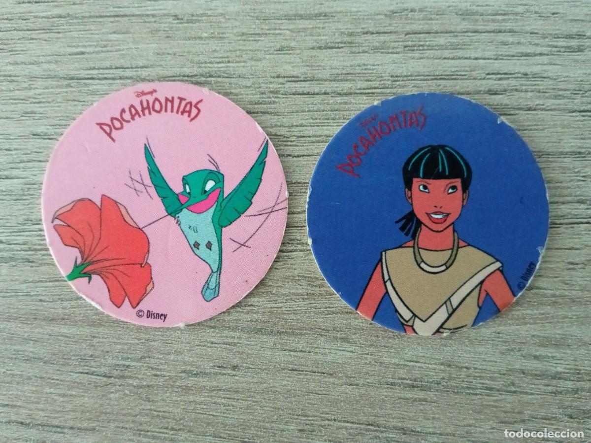 Otros art&iacute;culos de coleccionismo en papel: TAZOS POCAHONTAS, DISNEY, NESTLE, N&ordm; 4 Y 12