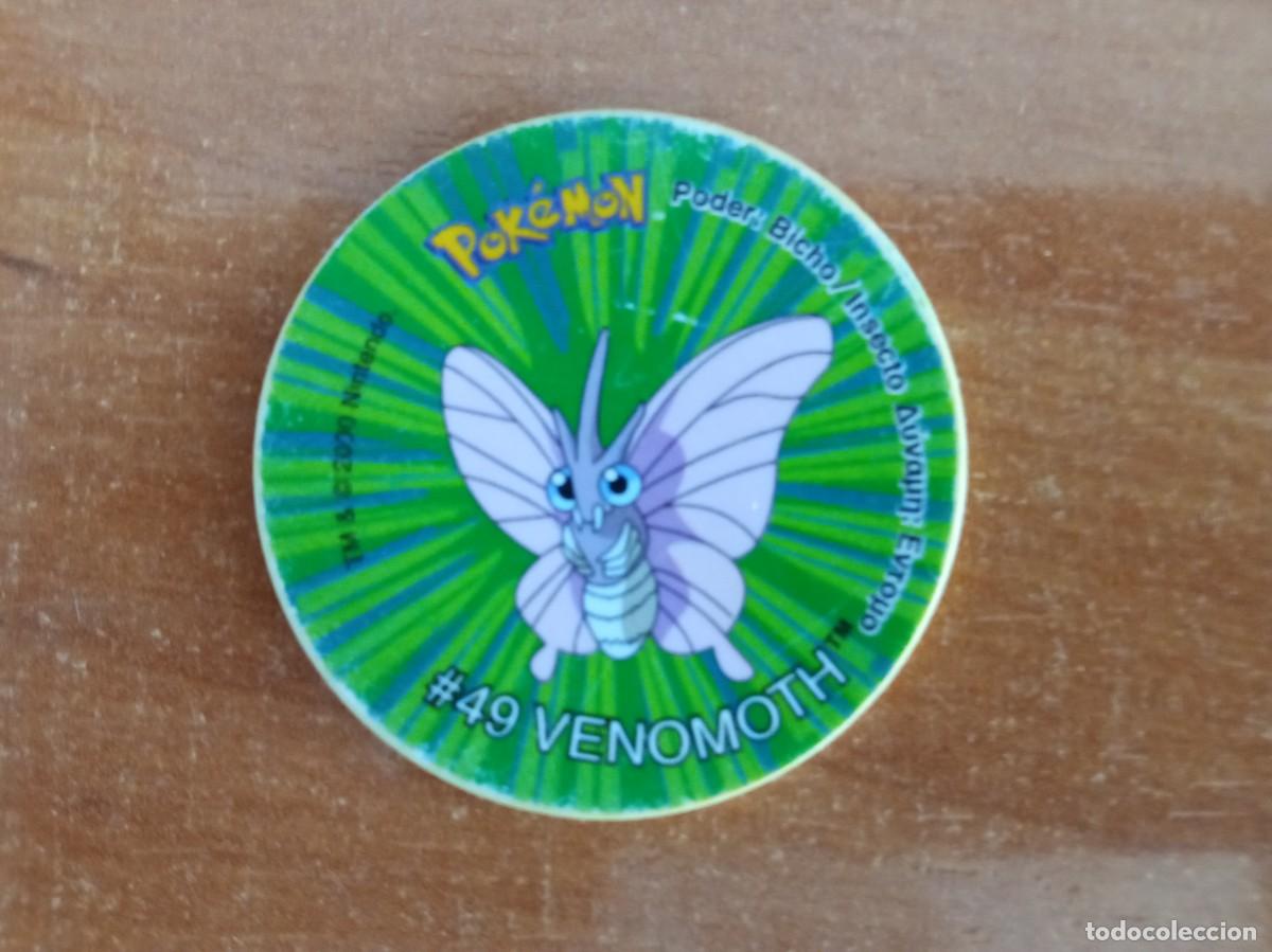 Otros art&iacute;culos de coleccionismo en papel: POKEMON TAZO 2, 49 VENOMOTH