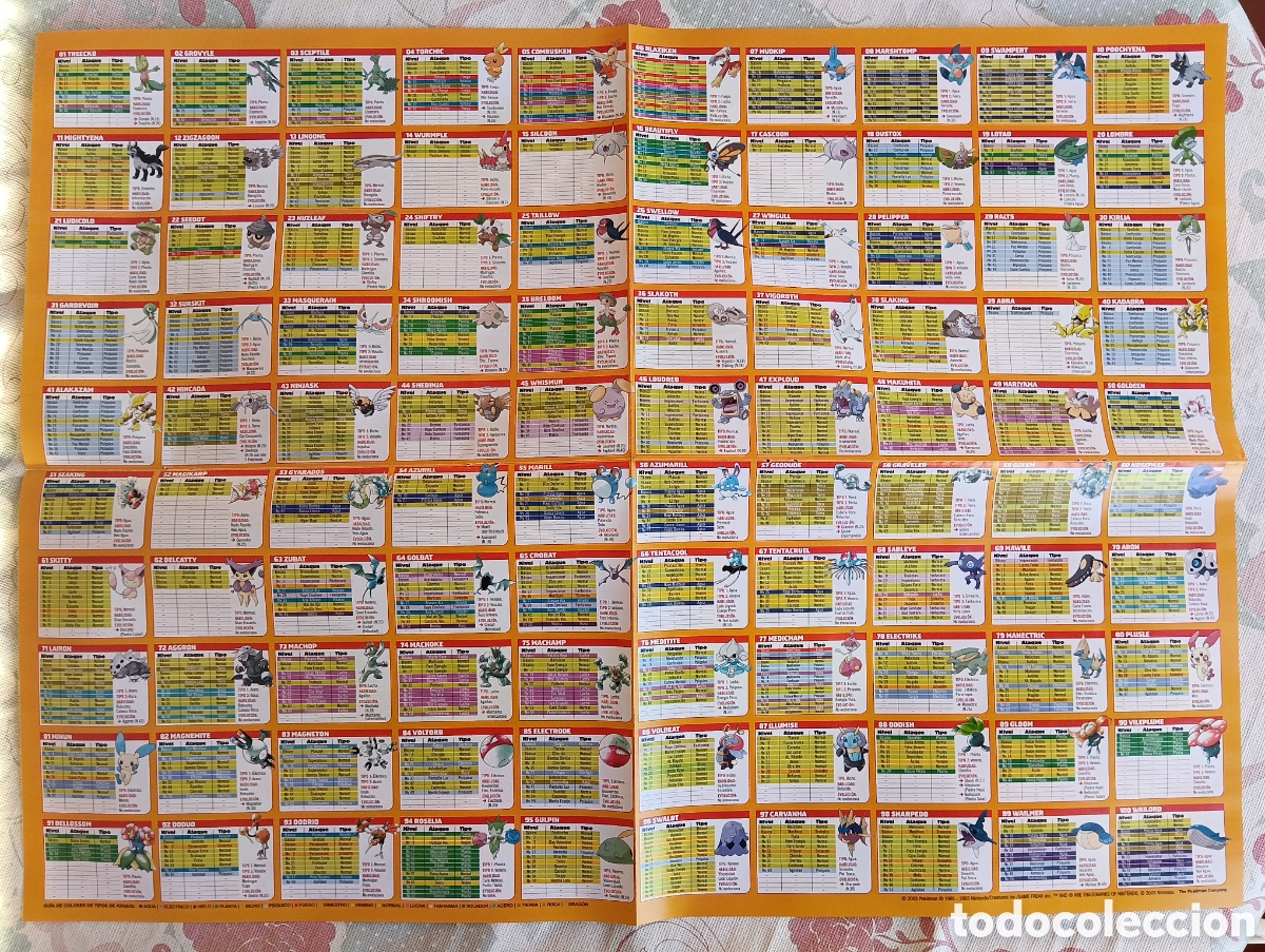 Otros art&iacute;culos de coleccionismo en papel: Posters dobles Pok&eacute;mon Rub&iacute; y Zafiro