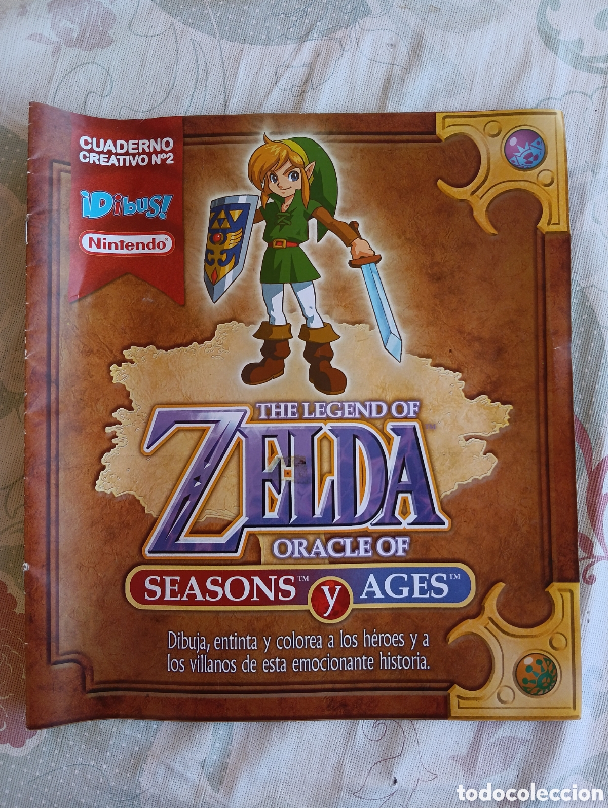 Otros art&iacute;culos de coleccionismo en papel: Cuaderno Creativo Zelda