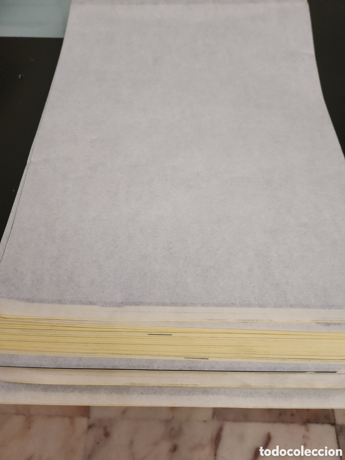 Otros art&iacute;culos de coleccionismo en papel: 28 folios papel carb&oacute;n- m&aacute;quina de escribir